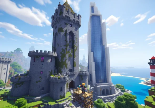 minecraft towers