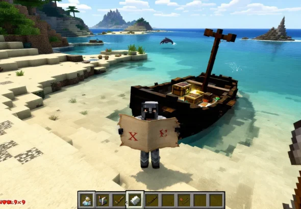buried treasure minecraft